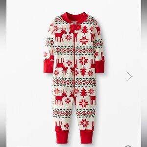 Hanna Andersson holiday zip sleeper